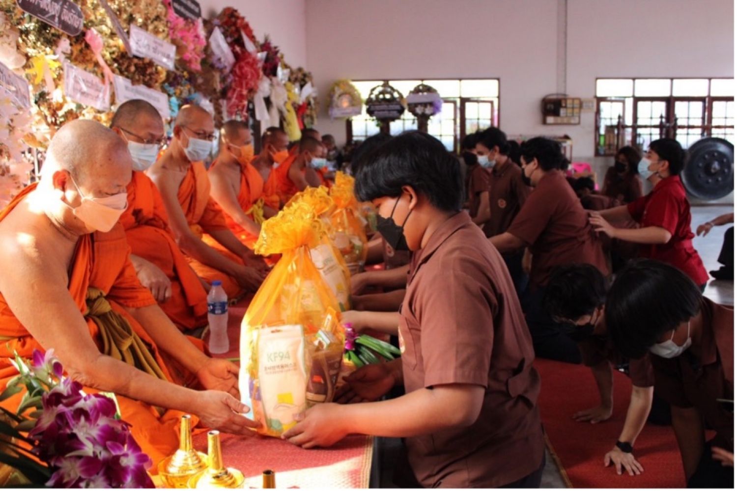 กิจกรรมส่งเสริมผู้เรียนในด้านการมีส่วนร่วม